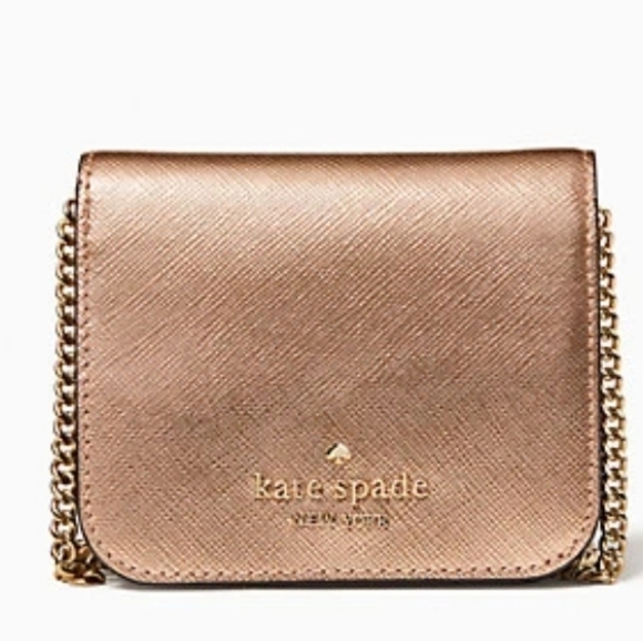 Kate Spade Staci crossbody card case on a chain nwt - Picture 5 of 7